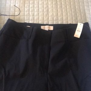 Talbots navy pants NWT size 10